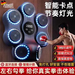 German Smart Music Boxing Target for Adults and Children, Home Fitness Music Wall Target for Boxing and Martial Arts Training Equipment