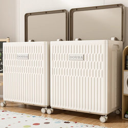 Flip-Top Storage Box, Large Capacity, Super Convenient for Household Use, Clothes and Quilt Storage, Foldable Toy Storage Cabinet