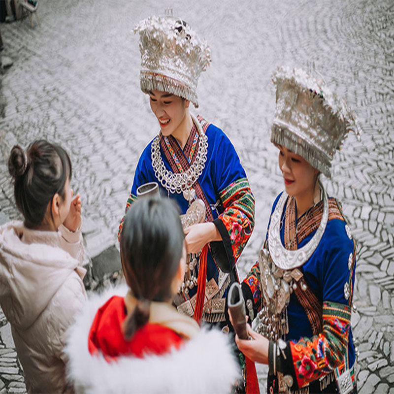 2-6人小团 贵州旅游贵阳+黄果树+荔波+西江+梵净山+镇远6日游