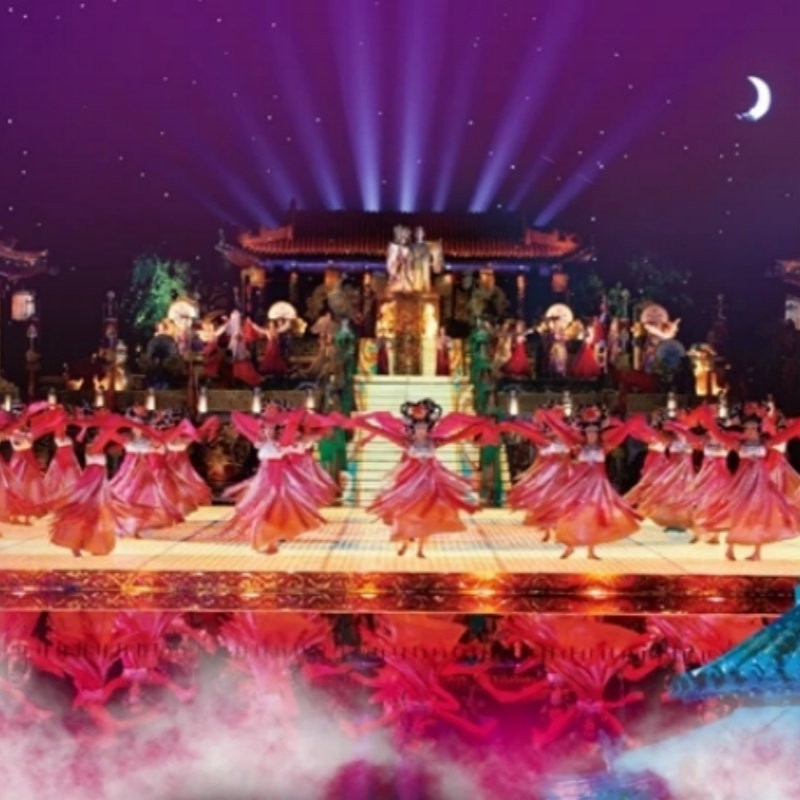 西安网红长恨歌+兵马俑+华清宫一日游三环内接含讲解午餐、头等舱