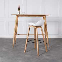 Nordic light luxury bar chair modern simple front desk cafe high stool home small apartment bar high chair