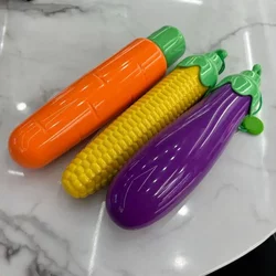 Portable Funny Umbrella, Quirky Carrot Creative Umbrella, Waterproof and Uv-Resistant Dual-Use Umbrella for Students Going to School, Suitable for Both Sunny and Rainy Days