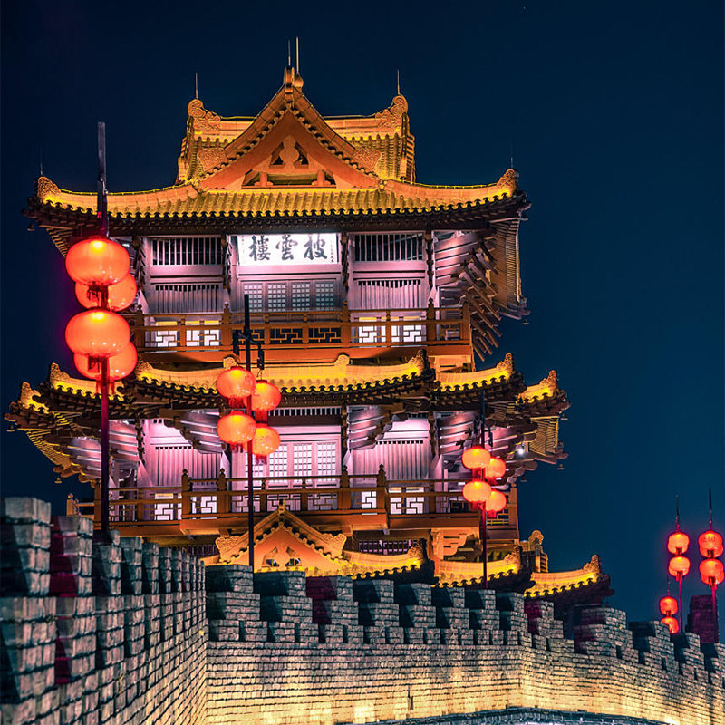 全国出发到西安旅游5天4晚纯玩0购物华清宫骊山法门寺大唐不夜城