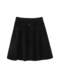 Fat MM pocket design high waist pleated knitted A-line skirt short skirt for women large size loose elastic waist versatile skirt