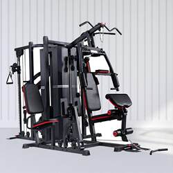 New Model Smith Machine Gantry Commercial Eight-Station Comprehensive Training Device Gym Eight-Station Large Equipment