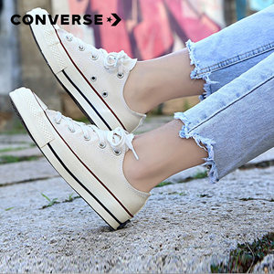 
Converse men's and women's shoes 1970S classic canvas shoes men's and women's casual sports shoes off-white 1620