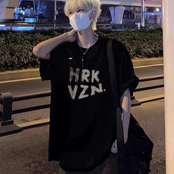 Heavyweight Pure Cotton Short-Sleeve T-Shirt for Men, New Summer Style, American Retro High Street, Loose Fit, Niche Trendy Brand, Cool and Eye-Catching