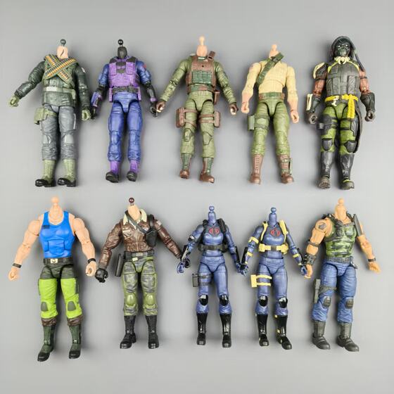 
Genuine bulk special forces special forces gijoe 6-inch movable soldier model hand toy