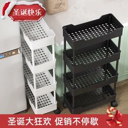 Kitchen storage rack bathroom Shelf Trolley iron shelves