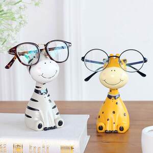 
Creative cute animal glasses shelf glasses store display stand home office desk decoration gift glasses holder