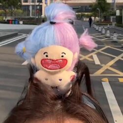 Fried Constellation Doll Headband Women's Daily Wear Funny Cute Hairpin 2025 New Face Wash Cartoon Headband