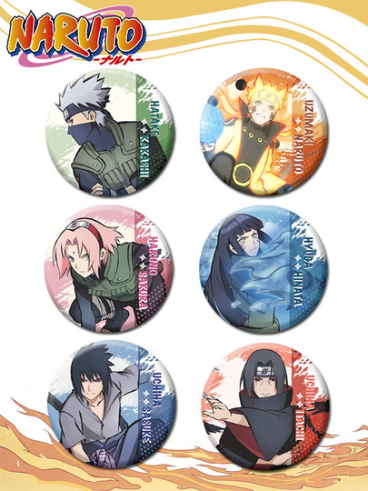 Naruto Rozetleri - Naruto, Sasuke, Sakura - Mengdu