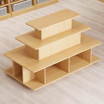 
Zhongdao display sample cabinet product display goods rack cigarette QFT wine maternal and child supermarket stack promotion flow table storage