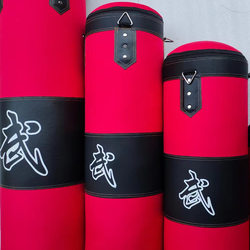 Boxing Punching Bag Hanging Solid Sandbag Three-Layer Sanda Taekwondo Tumbler Home Fitness for Adults and Children 