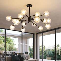 Nordic living room creative tree-shaped chandelier modern simple restaurant dining room warm bedroom study Internet celebrity chandelier