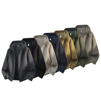 Milimo Autumn and Winter Loose Fleece Hooded Jacket