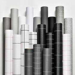 Gray Wallpaper Dormitory Male Student Dormitory College Student Wallpaper Background Wall Sticker Self-Adhesive Waterproof and Moisture-Proof Bedroom Home Use