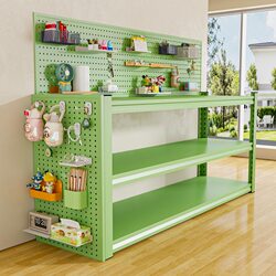 Household Storage Rack Steel Shelf Floor-Standing Multi-Layer Storage Rack Balcony Living Room Colorful Storage Rack Supermarket Display Rack