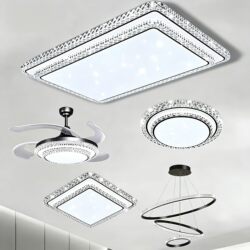 New Style Living Room Main Light, New Elegant Crystal Ceiling Light, Grand Hall Light, Light Luxury Pendant Light, Whole House Lighting Fixtures from Zhongshan