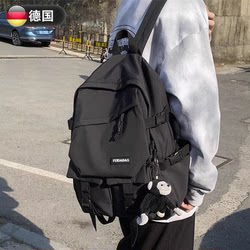 German 2025 New Style High School Student Backpack for Boys, Trendy and Cool Campus Backpack for Girls, Simple Large-Capacity Backpack for College Students