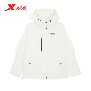 
Xtep Life Women's Woven Thick Jacket 2026 Spring New Warm Windbreaker Jacket Women 974128160174
