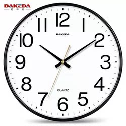 No-Drill Wall Clock Modern Living Room Clock Bedroom Stylish Wall Watch Home Quartz Clock Simple Silent Clock Wall-Mounted