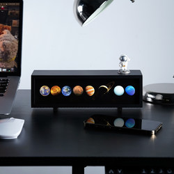 Eight Planets Desktop Ornaments, Workstation Atmosphere Lights, Electric Lamps, Night Lights, Decorations for Boys, Friends, and Girls