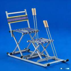 Ice Skating Sled Outdoor Foldable Portable Double-Person Adult and Children Ice Entertainment Winter Portable