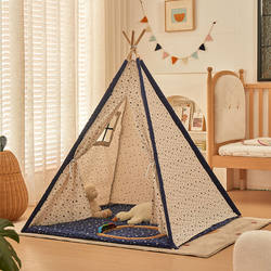 Children's Indoor Tent, Indoor Kids' Tent, Nordic Style Baby Indian-Style Home Princess Playhouse for Boys and Girls