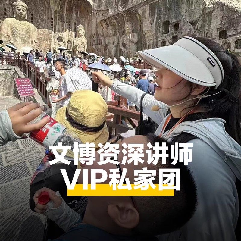 猩咖说河南龙门石窟含门票景交大咖2-3.5H小包团讲解洛阳旅游