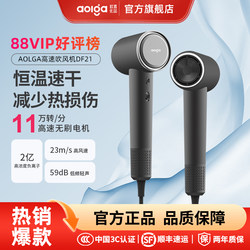 Aolga Oujia Premium High-Speed Hair Dryer for Home Use, Quick-Drying, Strong Wind, Negative Ion, Constant Temperature Hair Care Dryer Df21