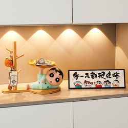 Entryway Key Storage and Decorative Piece for the Living Room, Light Luxury High-End Dining Sideboard and Tv Cabinet Decoration with a Sense of Sophistication and Unique Design for the Entrance