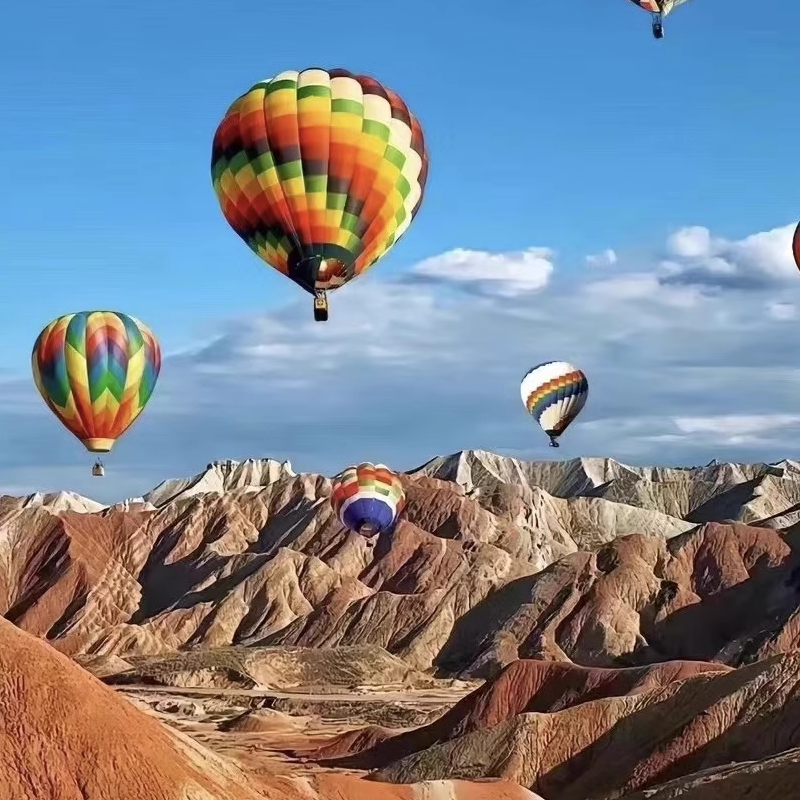 甘肃旅游敦煌6天5晚兰州出发莫高窟七彩丹霞月牙泉魔鬼城8人小团