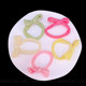 
Little girl candy color towel ring baby does not hurt hair rubber band children high elastic ponytail hair rope princess hair accessories