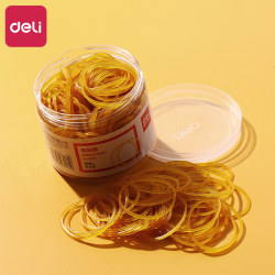 Deli Rubber Bands, Latex Rings, Financial Money Binding Elastic Bands, Money Tying Elastic Bands, Yellow Elastic Bands for Money Binding, Disposable Wholesale Monkey Elastic Bands, Hair Accessories, Storage, Transparent O-Shaped High-Elastic Silicone