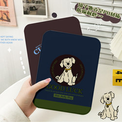 Portable Desktop Puppy Mirror, Large and Small Sizes, for Home, Dormitory, Office, High-Definition Folding Simple Makeup Mirror for Women