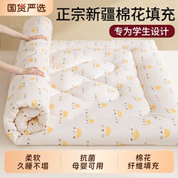 Xinjiang Cotton Mattress Pad for Student Dormitory, Single-Person Home Bedroom Bedding, Thickened Soft Mattress Pad