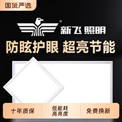 Xinfei Led Ceiling Light Kitchen Light Embedded Kitchen and Bathroom Light Integrated Ceiling Bathroom Lighting Living Room Light Balcony