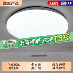 Ceiling Lamp Led Super Bright Household Living Room Bedroom Kitchen Lamp Round Room Balcony Lamp Ultra-Thin Round Lamp Eye Protection