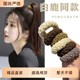 High ponytail hair rope 2025 new high-end rubber band for women tying head adults high elastic durable bold hair ring