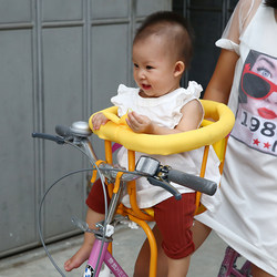 Speed ​​bicycle child seat dual-purpose safety front seat baby bicycle N car front hanging baby child rear