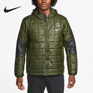 
Nike/Nike authentic Paris Saint-Germain men's fashionable wear-resistant jacket cotton jacket DN3153-325