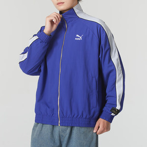 
Puma/Puma authentic fashion new men and women same style loose casual spliced ​​stand collar sports jacket jacket