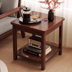 Small Coffee Table, Minimalist Living Room Sofa Side Table, Creative Home Bedroom Bedside Shelf, Balcony Square Side Table