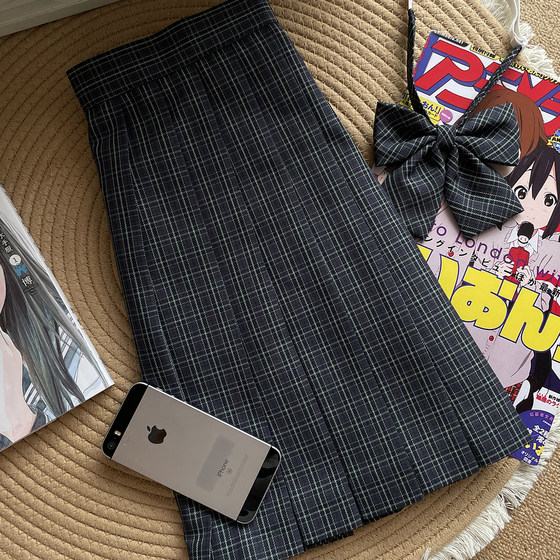 
[Songye] Original genuine jk uniform plaid skirt autumn and winter college style school supply sense skirt 55cm short skirt suit