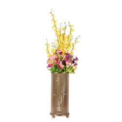 Speedy American style b light luxury vase artistic ornaments home living room table decoration crafts metal vase entrance