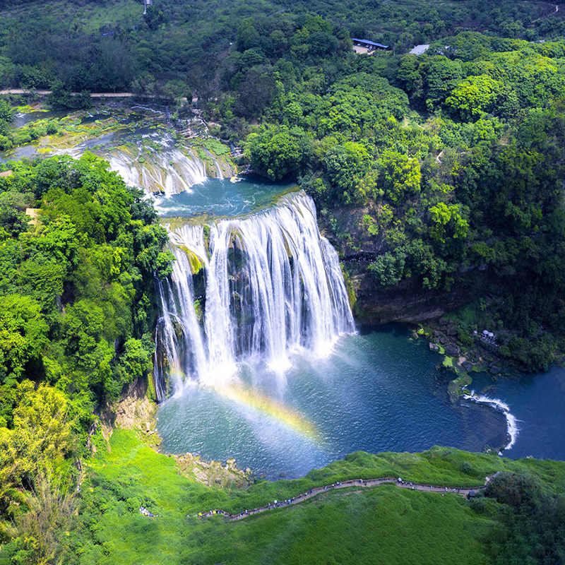 8人小团贵州贵阳旅游3天2晚黄果树瀑布西江千户苗寨荔波小七孔