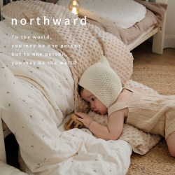 Northward Baby Beanie Blanket, Class a Pure Cotton Beanie Blanket, Baby-Specific Quilt, Kidsren's Quilt Cover, Autumn and Winter