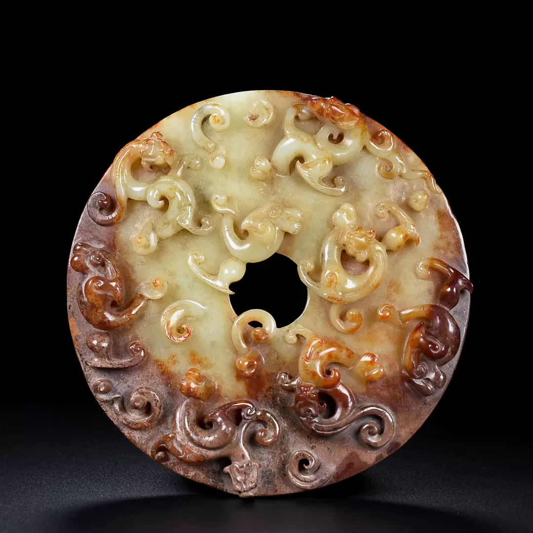 古玉老和田玉玉壁