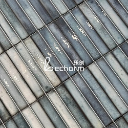 Spanish Imported Glossy Handmade Tiles, Modern Light Luxury Workwear-Style Bar Counter Background Wall Tiles, Restaurant and Hotel Tiles